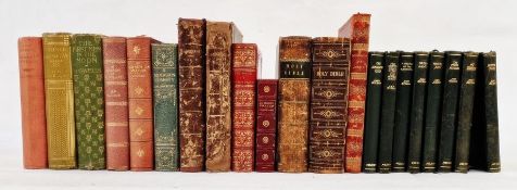 Antiquarian and bindings, to include H. G. Wells, H. V. Morton, a Book of Common Prayer, John