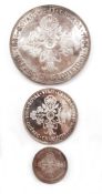 Canada 1964 Royal visit to Quebec and Charlottetown rare to have all three medals together, patchy