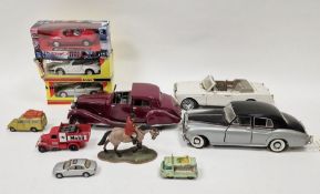 Three Franklin mint diecast models to include 1938 Rolls-Royce Phantom III, 1992 Rolls-Royce