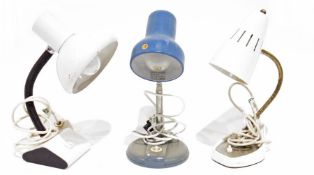 Three desk lamps (3)