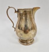 1930's silver milk jug, maker Adie Brothers Ltd, 11cm high, 5ozt approx.