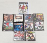 Quantity of PlayStation games to include Metal Gear Solid (no demo disc), Crash Bandicoot, Gran