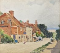 Collection of 19th and 20th century unframed watercolours, drawings, prints and posters