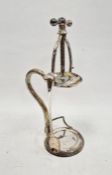 Victorian silver plated lemon squeezer by Henry Wilkinson & Co. Rd No. 83902, 29.5cm high approx.
