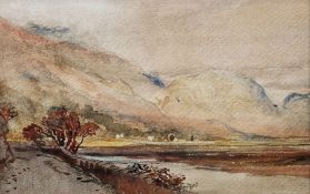 David Cox Junior (1809-1885)  Watercolour 