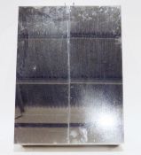 Keuco Germany metal bathroom cabinet with mirrored front doors (chipped)