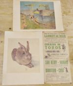 Assortment of pictures, prints and engravings to include landscape scenes of Oxford and Southampton,