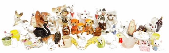 Bing & Grondahl Denmark lidded square storage jar, a small quantity of mixing bowls some by T. G.