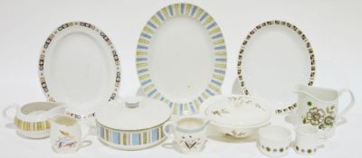 Midwinter 'Broadway' lidded tureen and platter, a Midwinter Stylecraft 'Pussy Willow' lidded tureen,