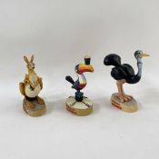 Three Guinness advertising resin models 'My Goodness, my Guinness' (3)