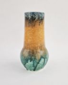 William Howson Taylor (1876-1935) for Ruskin Pottery, vase with streaked and mottled matte glazes