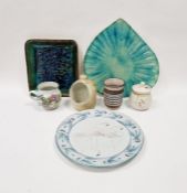 Paul Richards (b.1951) St. Ives pottery salt pig with cream glaze, impressed PR mark to base, height