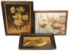 Large quantity of various oils, prints, watercolours