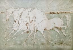 Paul De Chabot  Etching and aquatint 