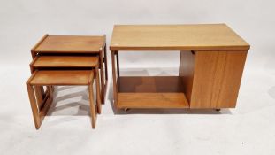 Macintosh 'Tristor' TM No.1039226 unit on castors and a nest of three tables (2)