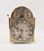 Late 18th century bracket clock movement by John Dwerrihouse, Berkeley Square, signed to dial and