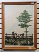 Mik H Set of three watercolour drawings  