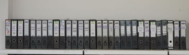 Large quantity of box files