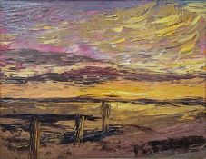 Sybil Valerie Cox (20th century school) Oil on board 