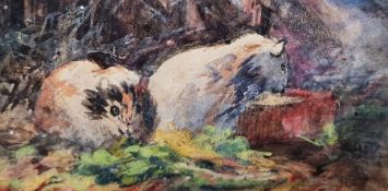 Alfred Baker (19th century) Watercolour 