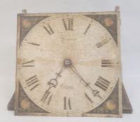 30-hour longcase movement as a bracket clock, a painted 11