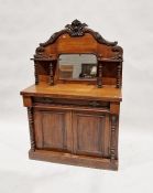 Victorian mahogany mirror back chiffonier, 156cm high x 101cm wide x 44.5cm deep approx.