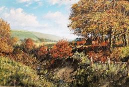 Hugh Gurney (b.1932) Oil on board 
