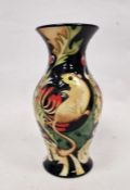 Moorcroft Mouse pattern vase, of baluster form, designed by Emma Bossons circa 2008, decorated