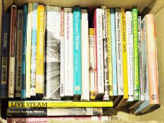 Railwayana - large quantity of books relating to railways, to include The Mid Hants Railway, Steam