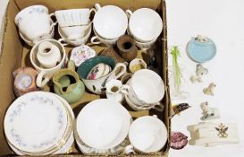 Emma Bridgewater vase with floral decoration, an Emma Bridgewater kingfisher mug, a small quantity