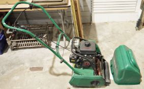 Kawasaki FJ100D four-stroke Suffolk Punch cylinder mower, 145K with engine