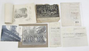 19th century lease from Corpus Christi College, Oxford to Mr James Baldwin, concerning properties in