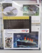 GB & British Commonwealth: Maritime & motor car thematic collection in 2 high quality blue