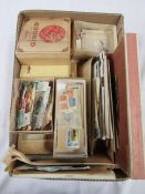 GB, British Empire & World: Box of QV to QEII of mint and used definitives and commemoratives in