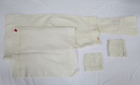 Early 20th century nurse's uniform made by Garrould of London. Possibly WWI era.