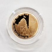 Elizabeth II (1952-2022), 2006, Gold Proof 25 Pounds, Guernsey, commemorating the 2006 World Cup