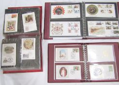 All world: black tin box of over 200 covers mainly from the 1960s - 1980s plus cardboard box of 3 GB