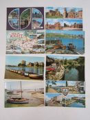Large quantity of principally topographical postcards (4 boxes).