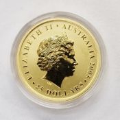 Elizabeth II (1952-2022), Proof half sovereign, 1991, St George and dragon, date below. In