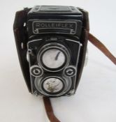 Rolleiflex 3.5 E3 medium format TLR camera, reference 2381441, with Carl Zeiss planar 1:3, 6f=75mm