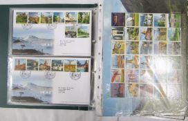 GB: Green folder of mint decimal, face value £400+, for 2012 and 2013. Includes numismatic-