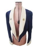 Royal Gloucestershire Hussars mess dress tunic and waistcoat with label 'Jarvis & Hamilton, 19