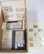 GB/British Empire & Commonwealth: boxed collection in packets, on stock cards, covers with many