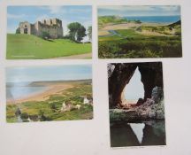 Large quantity of postcards to include 72 Isle of Wight, 200 Wales, 200 London, 80 London, 240