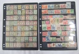 Australia: 2 albums, including “Roos” to 2/- value and other mint and used definitives/