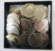 Group of 50p's (45), containing (20) Beatrix Potter, (4) Paddington Bears, (4) Olympics, (2)