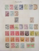 Australia, South Africa Colonies & KUT: Partially filled red sectional Imperial album of mostly