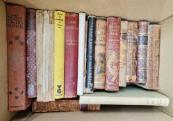 Assorted volumes to include five antiquarian (in need of repair) to include 