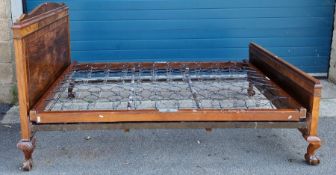 Vintage Staples bed , Sprung base is  188 x 122 cm
