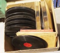 Quantity of vintage 78's, mainly classical, to include Swan Lake, Puccini, etc and some easy